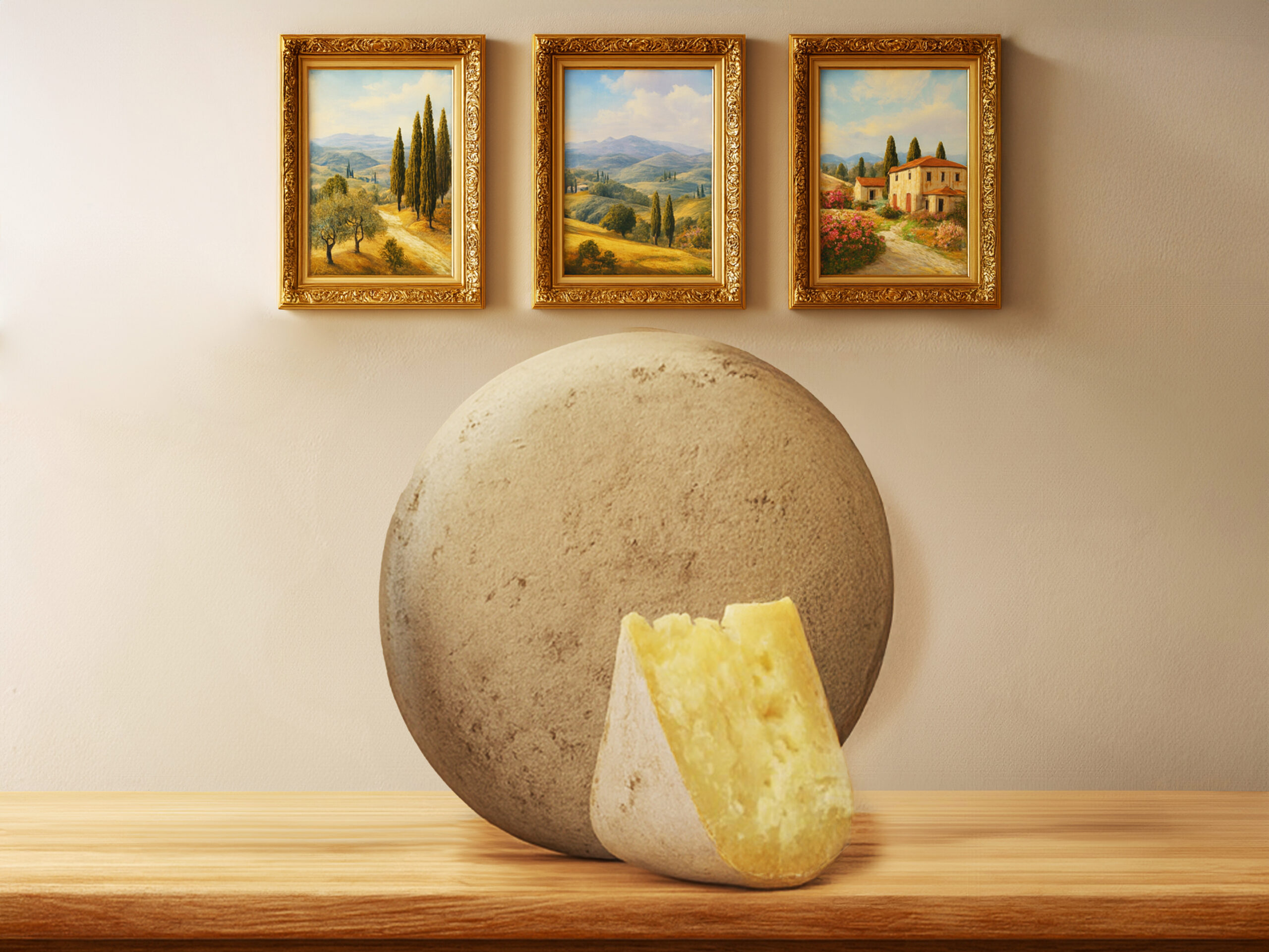 Pecorino Aged Under Ashes