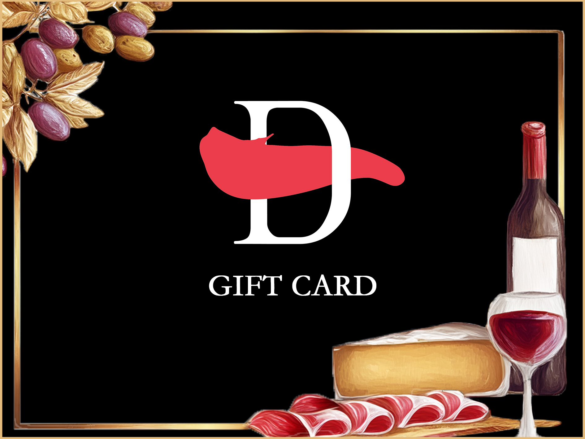 Premium Gift Card for gourmet food lovers, offering a culinary journey through Tuscany’s finest gastronomic gems.