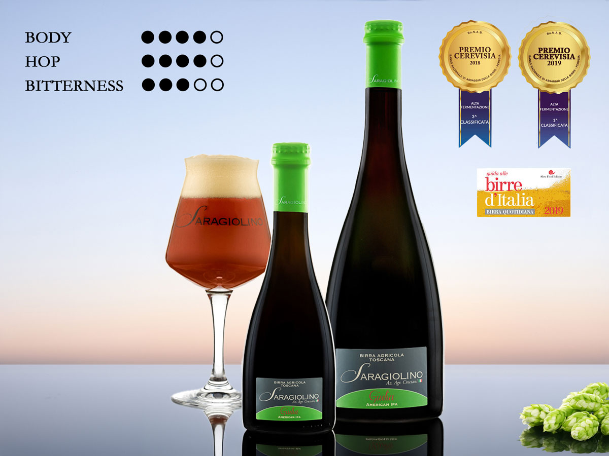 Bottles of Giulia - American IPA